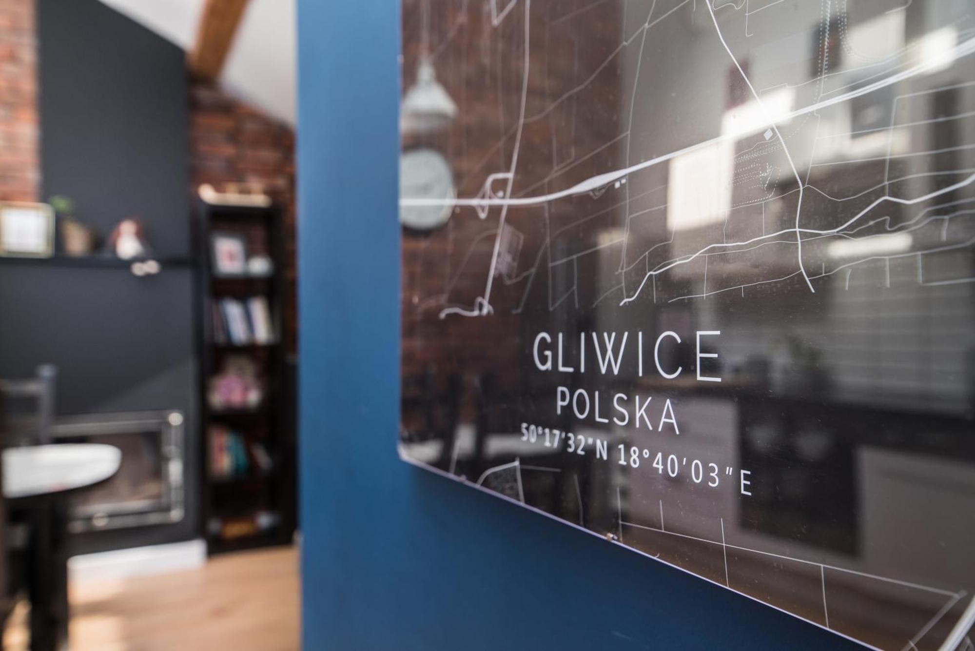 グリヴィツェPrzytulny Loft W Uroczej Okolicyアパートメント エクステリア 写真